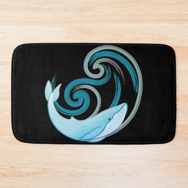 Item preview, Waves and Whale, Save the Oceans for the Whales designed and sold by FlutteringWings.