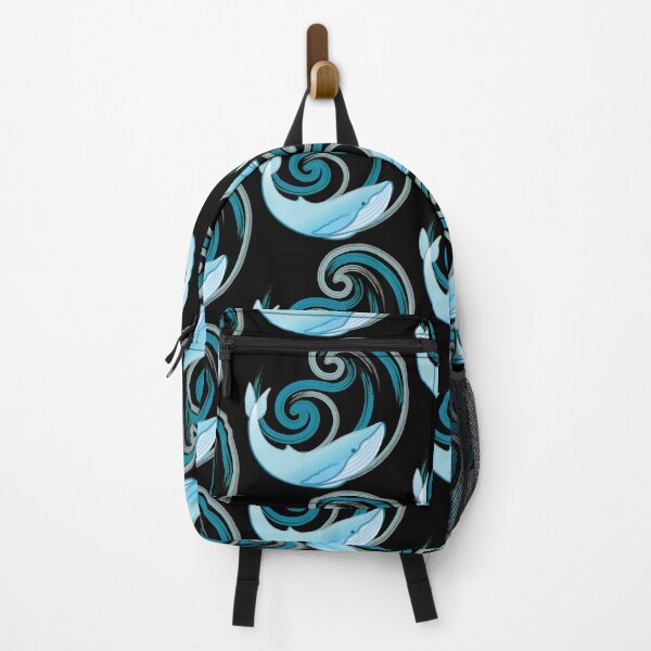 Item preview, Waves and Whale, Save the Oceans for the Whales designed and sold by FlutteringWings.