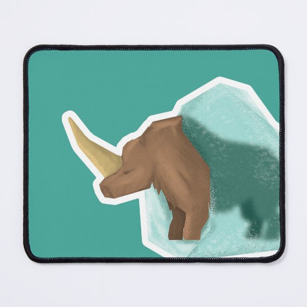 Item preview, Woolly rhinoceros in ice designed and sold by Omurgazy.