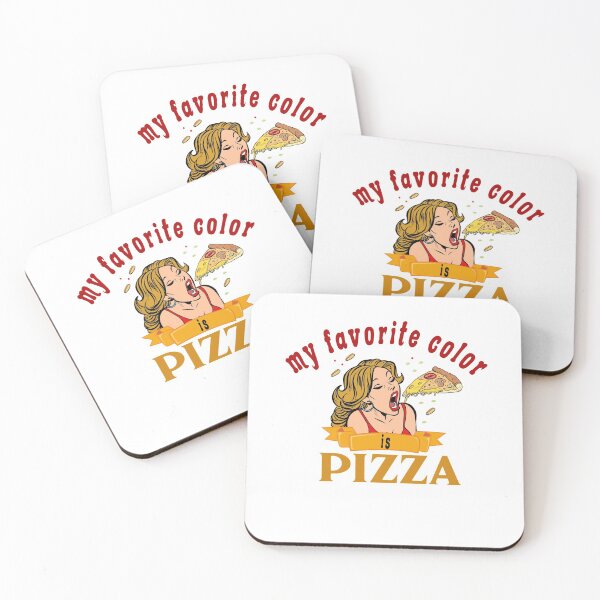 Item preview, My favorite color is pizza,it's Colorful design for pizza lovers designed and sold by fabricutie.
