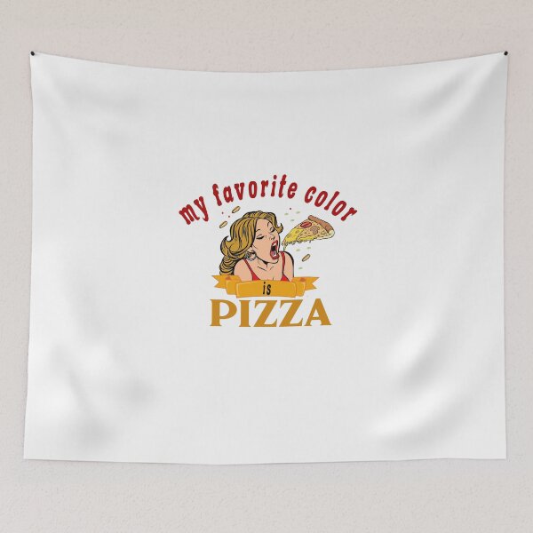 Item preview, My favorite color is pizza,it's Colorful design for pizza lovers designed and sold by fabricutie.