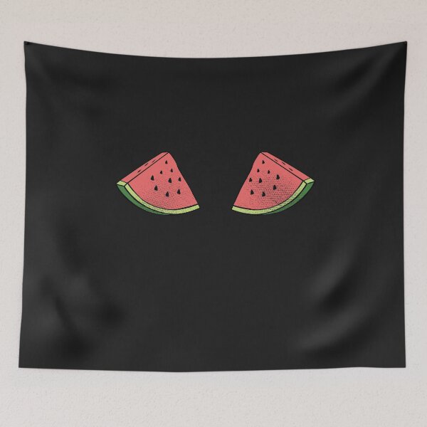 Item preview, Watermelon Slice Funny Trendy Bra Summer Vintage Shirt designed and sold by myrgomez.