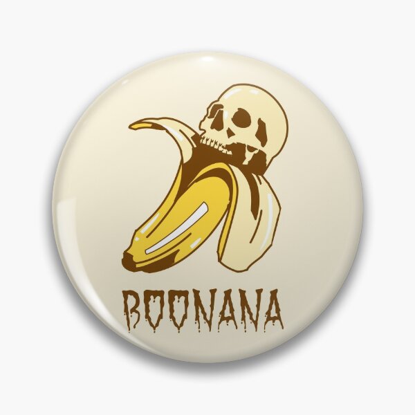 Item preview, Boonana. Scary Banana Skull Halloween designed and sold by Rebel-Design.