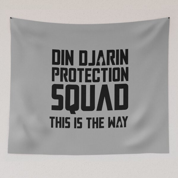 Item preview, Din Djarin Protection Squad designed and sold by GeekyGirlDesign.