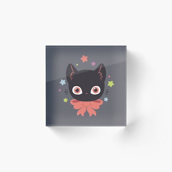 Pink Bow Kitty Bloque acrílico