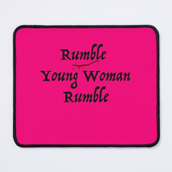 Item preview, Rumble Young Woman Rumble designed and sold by platinumknuckle.