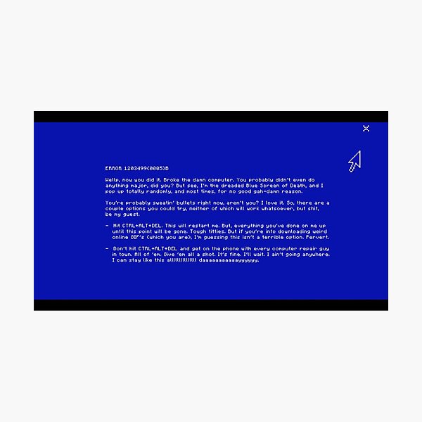 Item preview, love death robot error page designed and sold by Afternext.