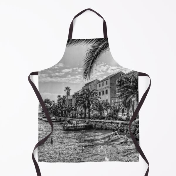 Item preview, Swimming in Korčula Bay - B&W designed and sold by tomg.