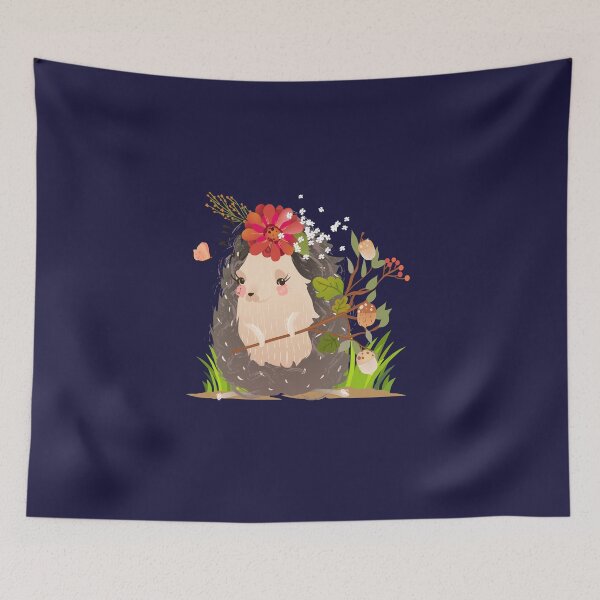 Artikelvorschau, Dame Igel entworfen und verkauft von Little Foot Farm Merch Shop.