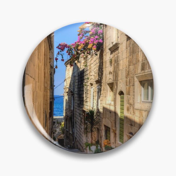 Item preview, Bougainvillea in a Korčula Lane designed and sold by tomg.