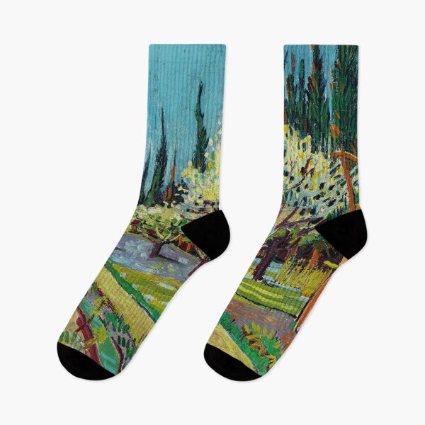 Item preview, Orchard Bordered by Cypresses designed and sold by amonarte.