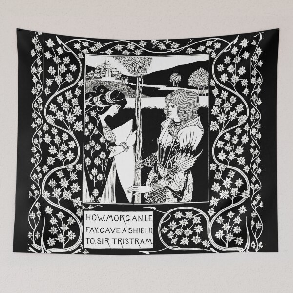Item preview, ARTHURIAN LEGENDS How Morgan le Fay Gave a Shield to Sir Tristram designed and sold by BulganLumini.