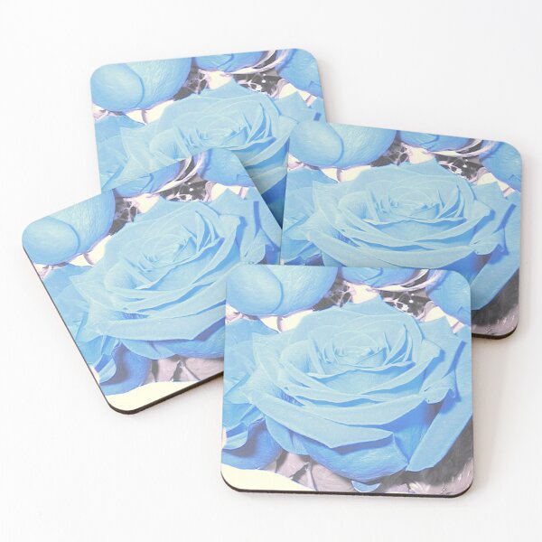 Item preview, Powder Soft Blue Rose designed and sold by JariHawk.