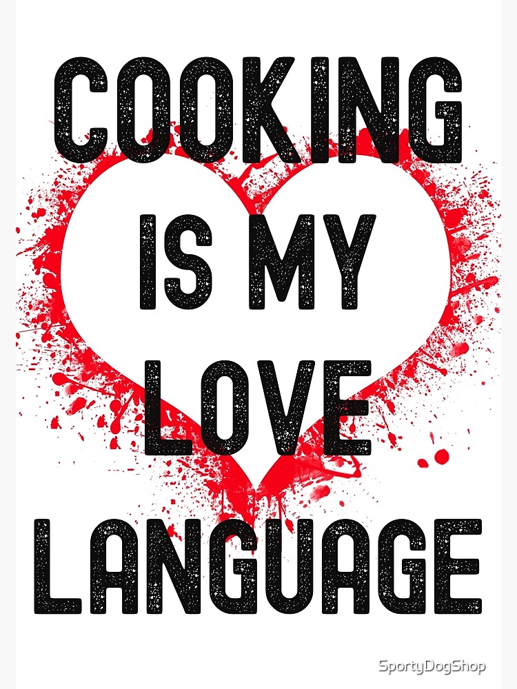 The Language of Cooking