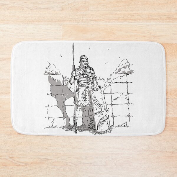 Item preview, Roman Warrior Hand Drawn Design designed and sold by Klotho-Fashion.