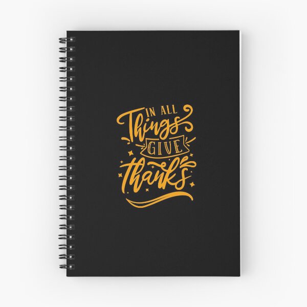 Item preview, In All Things Give Thanks Gratitude Quote designed and sold by Open Canvas.