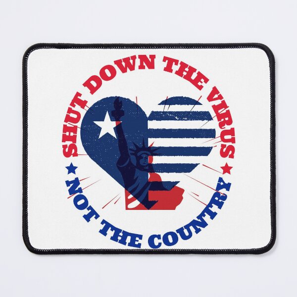 Item preview, Shut Down The Virus Not The Country designed and sold by Eva-Success.