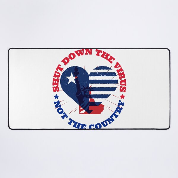 Item preview, Shut Down The Virus Not The Country designed and sold by Eva-Success.