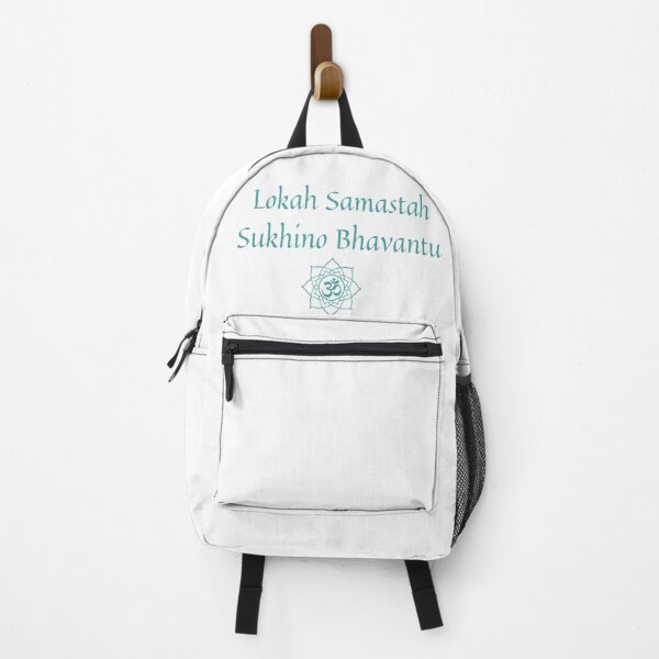 Item preview, Lokah Samastah Sukhino Bhavantu designed and sold by Art's Asana.