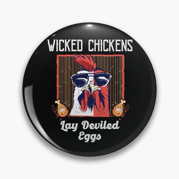 Item preview, Pollos Malvados Ponen Huevos Rellenos Amante designed and sold by Dressed For  Duty.