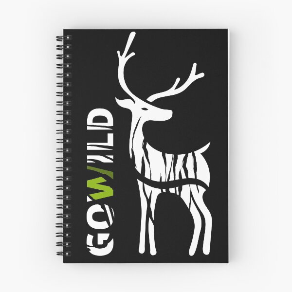 Item preview, GOWILD deer zebra black designed and sold by GOWILDstyle.