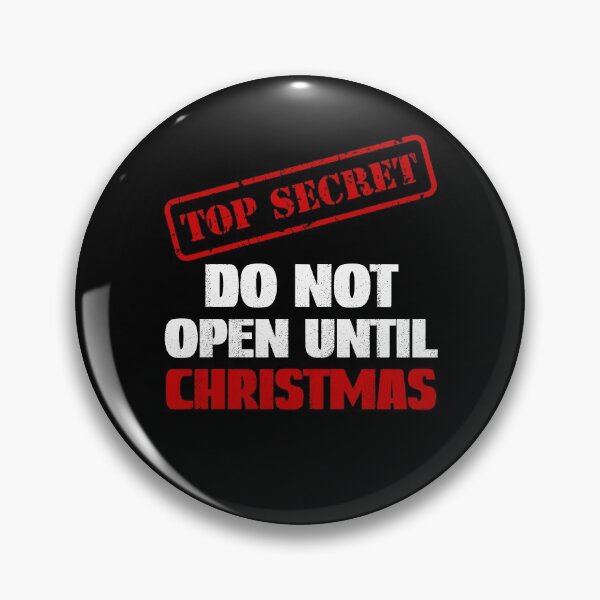 Item preview, Do Not Open Until Christmas designed and sold by SportyDogShop.