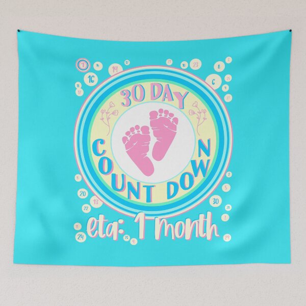 Item preview, 8 months pregnant  designed and sold by sandpiperstudio.