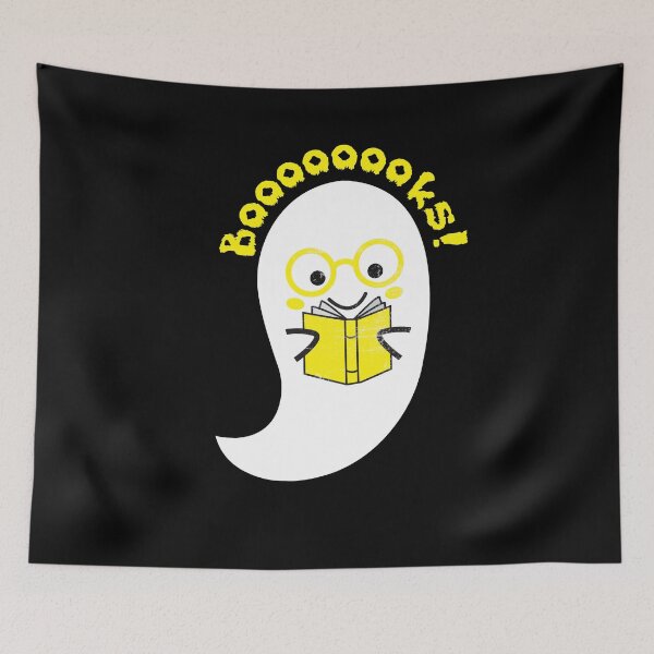 Item preview, Cute Nerdy Ghost Reading  designed and sold by abdofer7.