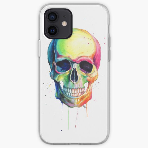 Pop Skull iPhone Soft Case