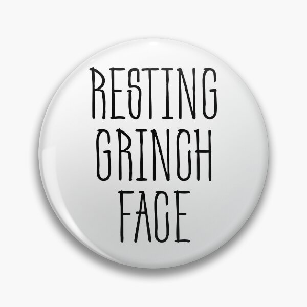 Item preview, Resting Grinch Face designed and sold by Martini-Four.