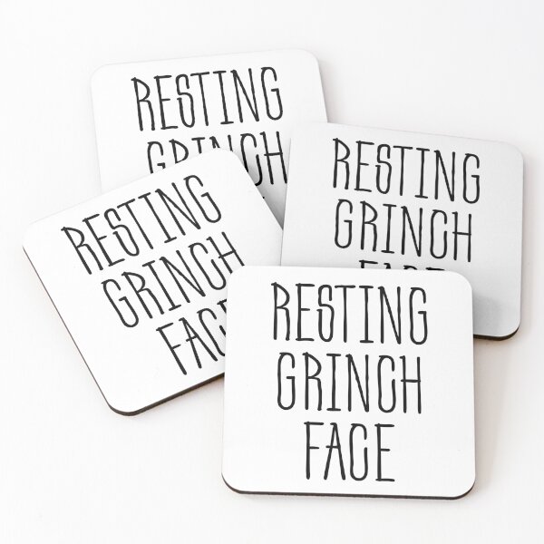 Item preview, Resting Grinch Face designed and sold by Martini-Four.