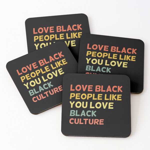 Item preview, Love black people like you love black culture designed and sold by happy gift art.