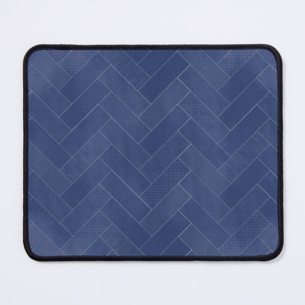 Item preview, Blue Portuguese Geometric Tiles designed and sold by CiaraPrints.