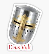Deus Vult Sticker