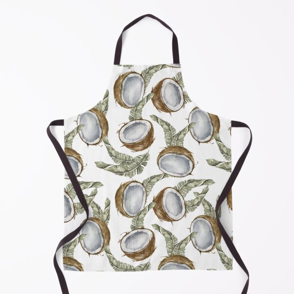 Item preview, Watercolor Coconut Pattern|Coconut Pattern designed and sold by yousseftalat2.