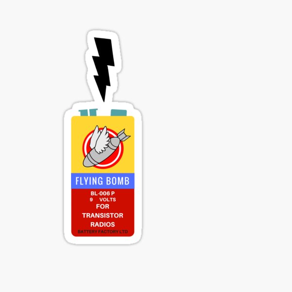 power up. Sticker