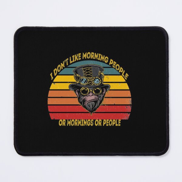 Item preview, I Don't Like Morning People Or mornings Or people funny gift Vintage designed and sold by justbejoker.