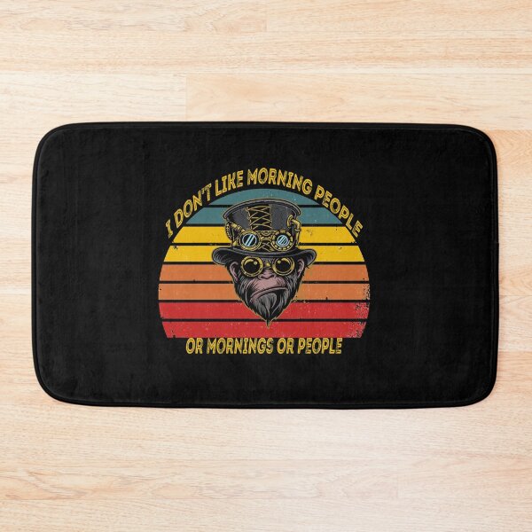 Item preview, I Don't Like Morning People Or mornings Or people funny gift Vintage  designed and sold by justbejoker.