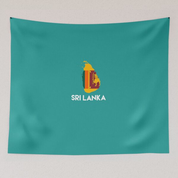 Item preview, Sri Lanka International Asian Country Map Flag designed and sold by AlwaysAwesome.