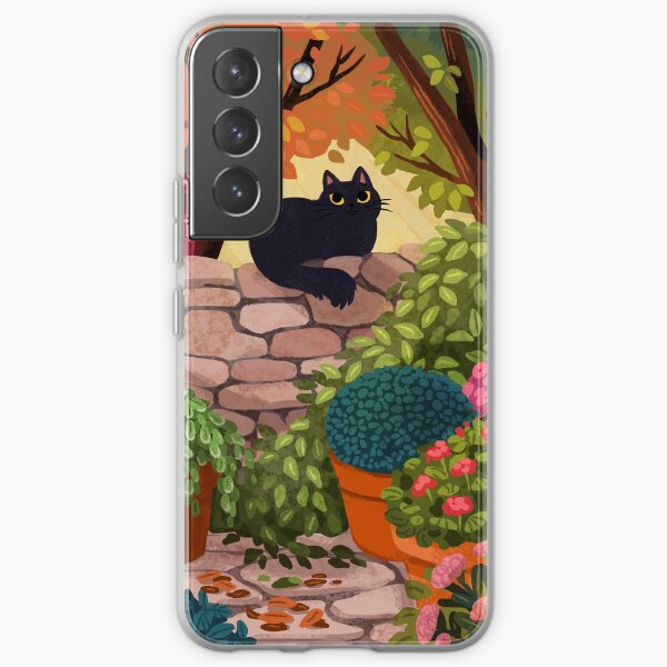 Cat in the Garden Samsung Galaxy Soft Case