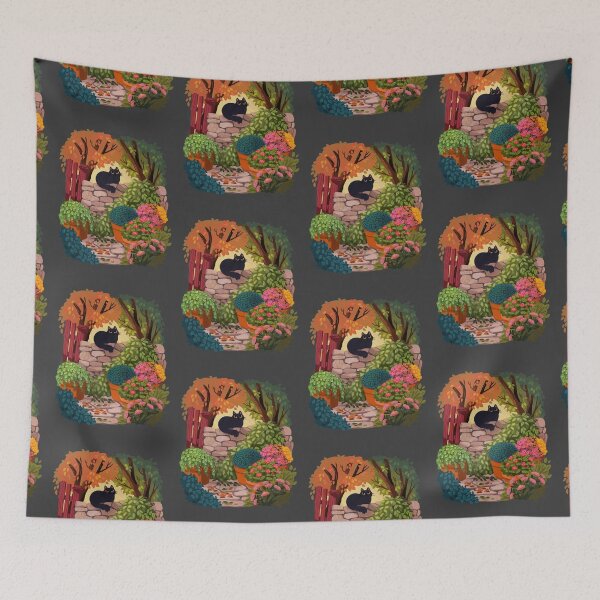 Item preview, Cat in the Garden designed and sold by michelledraws.
