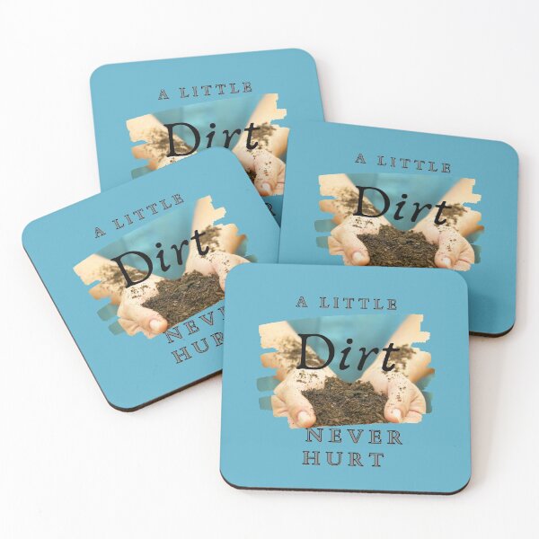 Item preview, A little dirt never hurt designed and sold by Little Foot Farm Merch Shop.