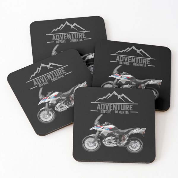 Item preview, Adventure Before Dementia Funny Mountain Adventure GS Motorcycle Bike designed and sold by Vrabis.