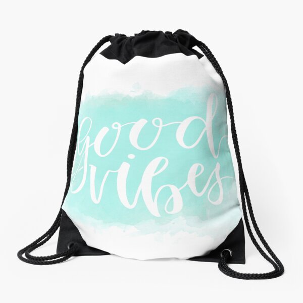 Good Vibes 2.0 Drawstring Bag