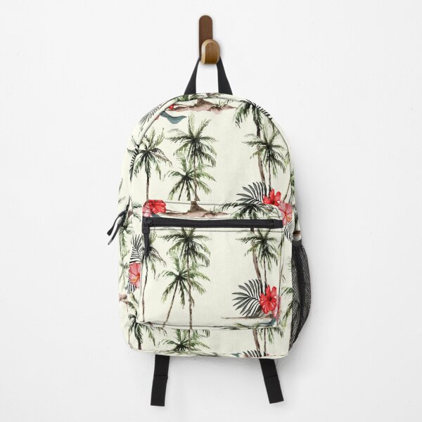 Item preview, Palm tree tropical vibe leafy pattern designed and sold by urban-color.