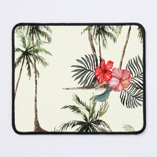 Item preview, Palm tree tropical vibe leafy pattern designed and sold by urban-color.