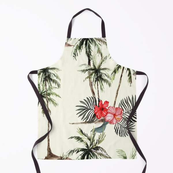 Item preview, Palm tree tropical vibe leafy pattern designed and sold by urban-color.