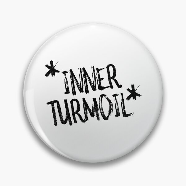 Item preview, Inner Turmoil Funny Typography designed and sold by Creatively Torn.