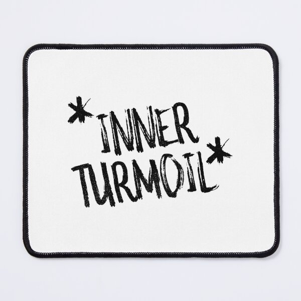 Item preview, Inner Turmoil Funny Typography designed and sold by Creatively Torn.
