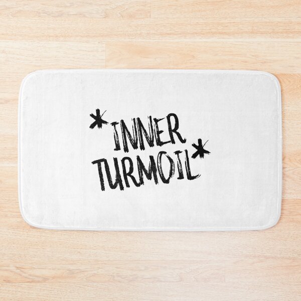 Item preview, Inner Turmoil Funny Typography designed and sold by Creatively Torn.